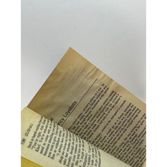 VTG Paperback The Dushau Trilogy #1 Jacqueline Lichtenberg 1985 Popular Library - Picture 3 of 6